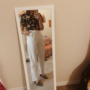 vintage white pants